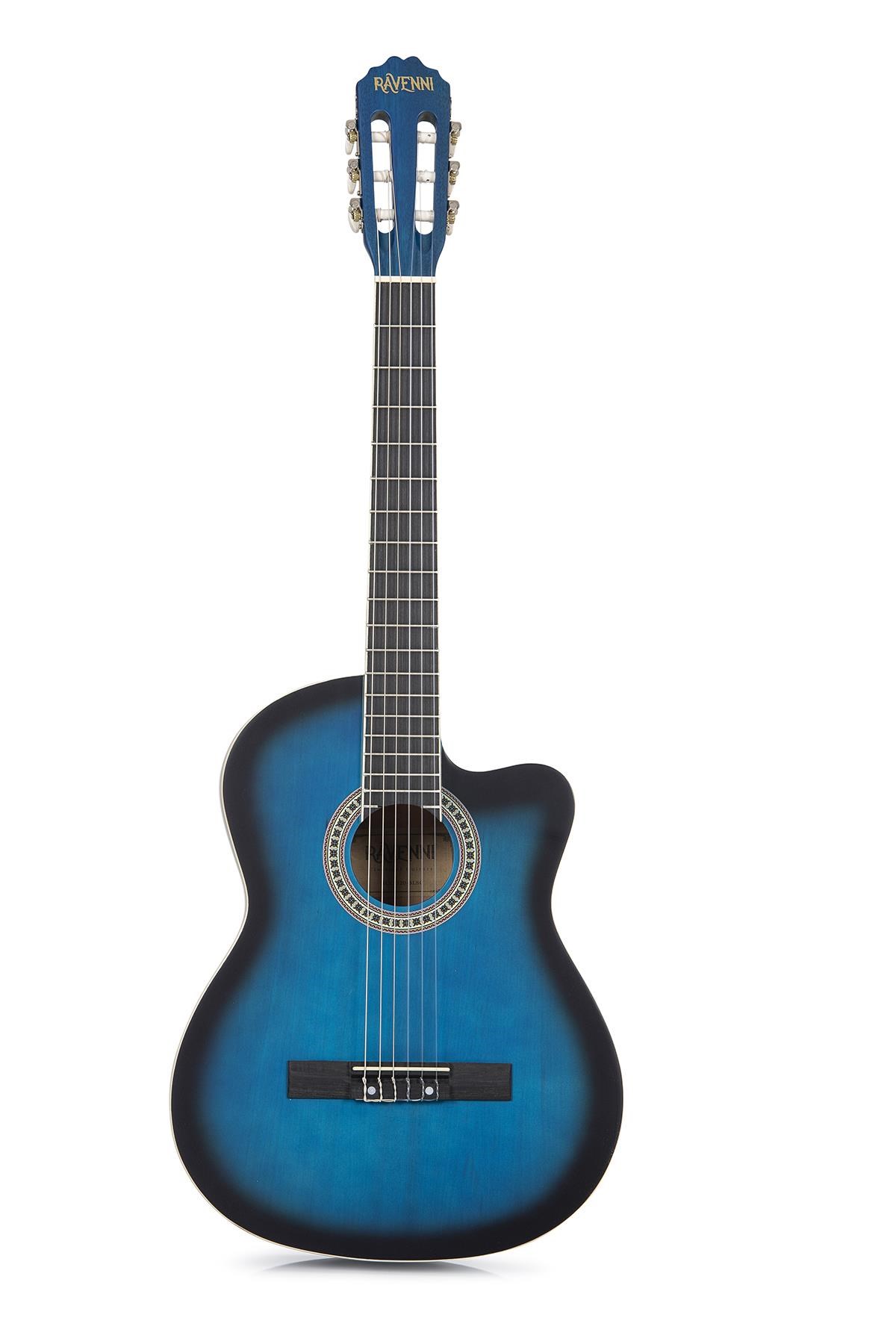 Ravenni RCG120BLC Mavi Klasik Kesik Kasa Gitar